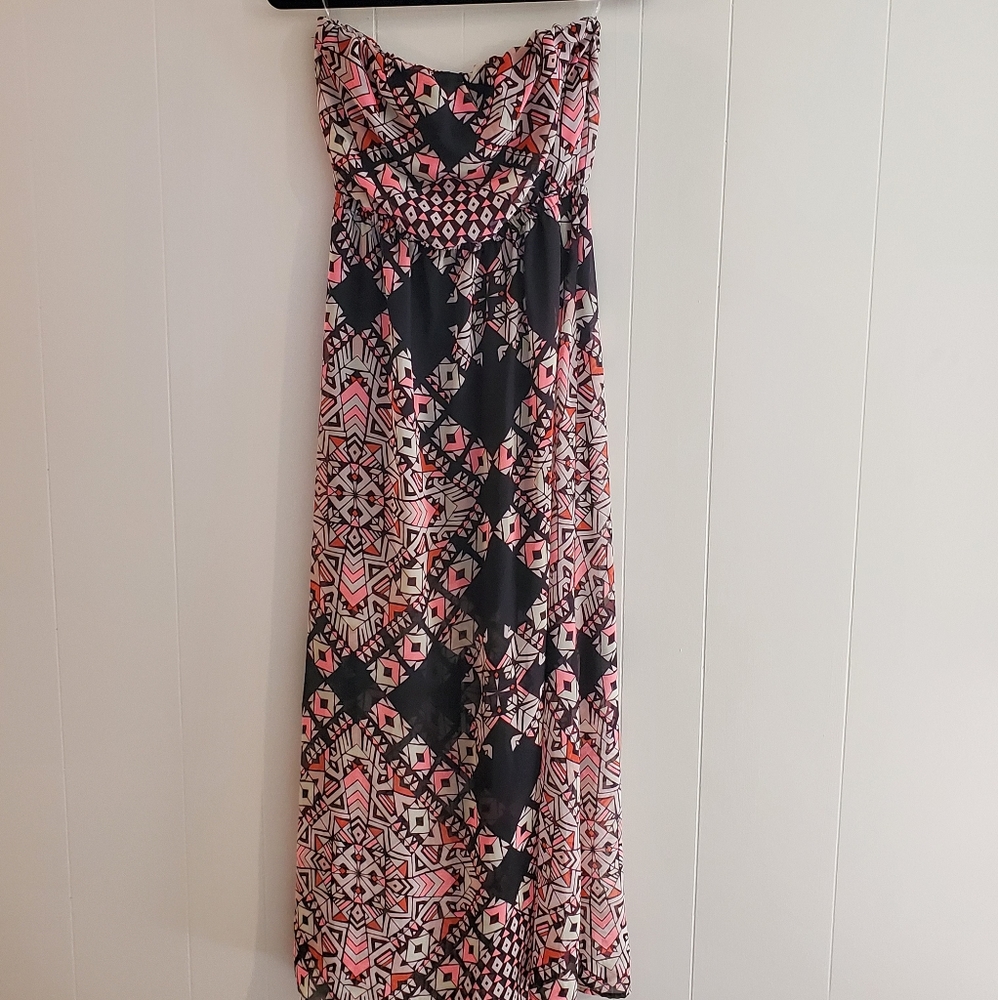 Geometric Maxi Dress